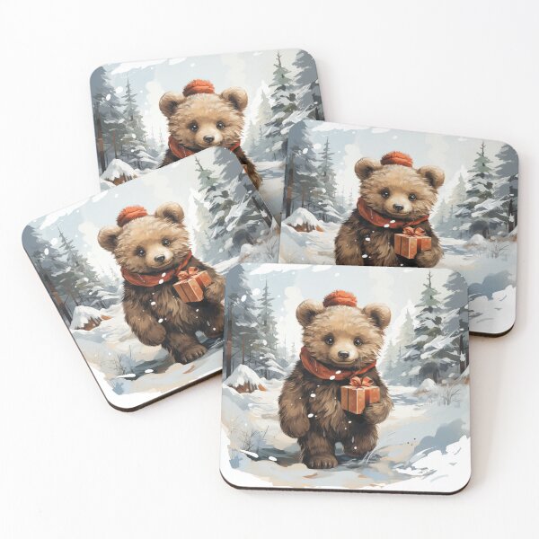 Item preview, Herb the Christmas Bear bringing the gift of Faith to You!  designed and sold by OurDailyCross.