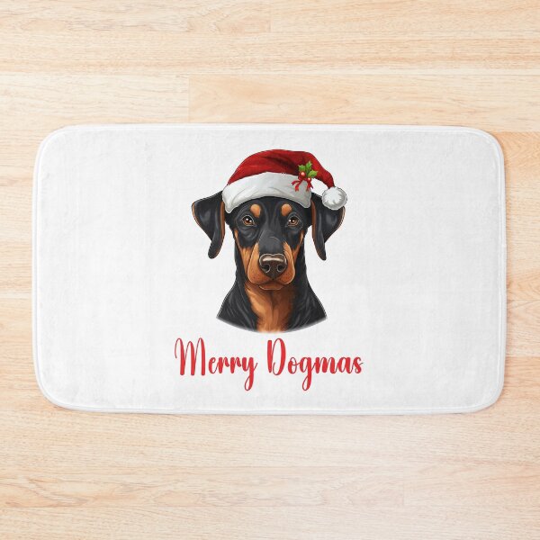 Item preview, Doberman Pinscher Dog Merry Dogmas designed and sold by Blok45.