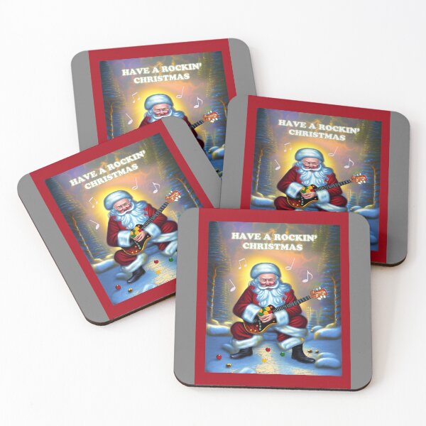 Item preview, Santa Claus at the Six Strings designed and sold by Artbellachi.