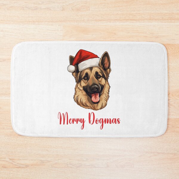 Item preview,  German Shepherd Dog Merry Dogmas designed and sold by Blok45.