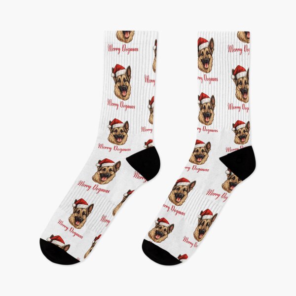 Item preview,  German Shepherd Dog Merry Dogmas designed and sold by Blok45.