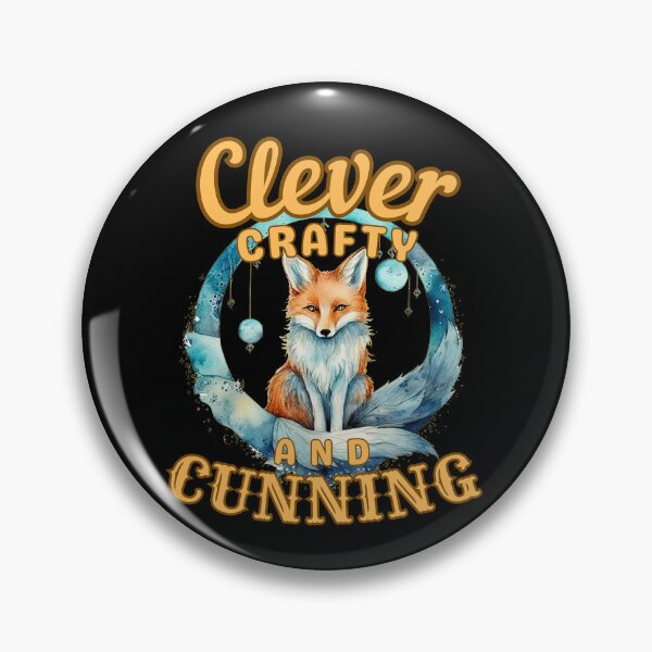 Item preview, Clever, Crafty, And Cunning. fox lover designed and sold by FoxVibes.