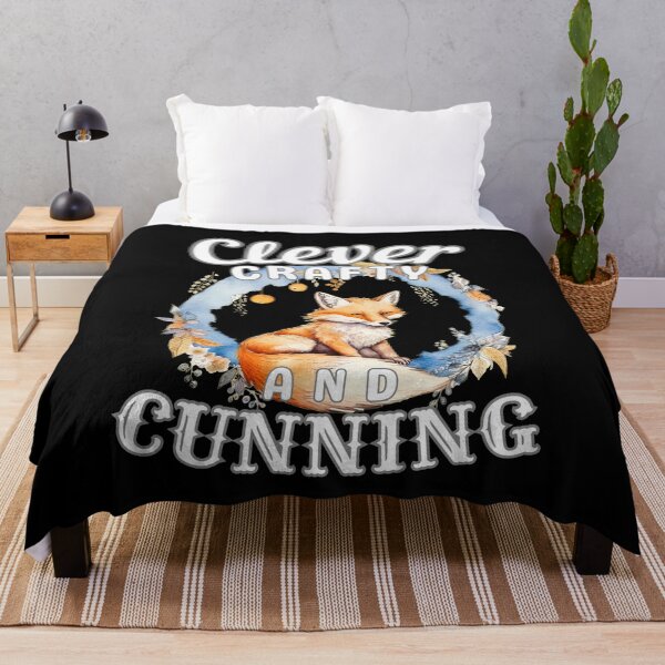 Item preview, Clever, Crafty, And Cunning. fox quote designed and sold by FoxVibes.