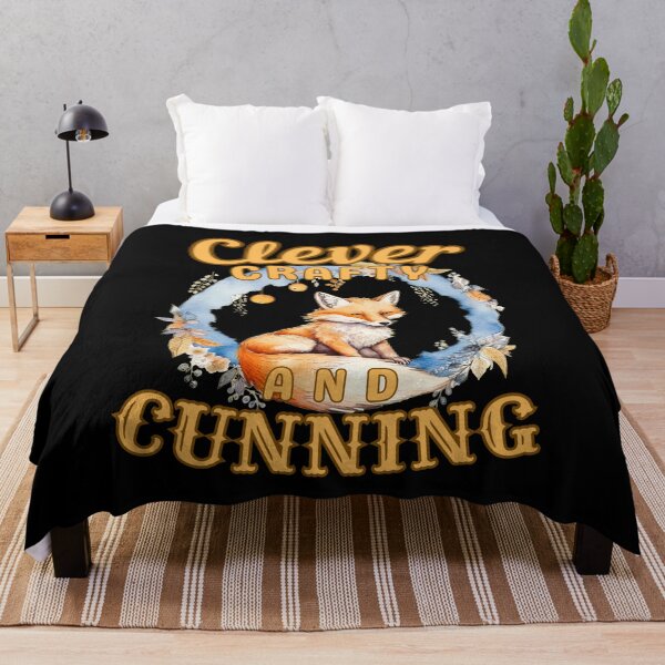 Item preview, Clever, Crafty, And Cunning. fox saying designed and sold by FoxVibes.