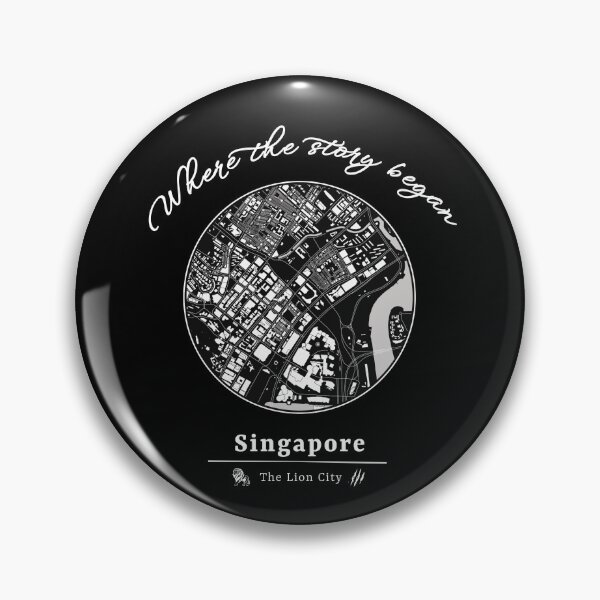 Item preview, Where The Story Began Singapore The Lion City Hometown City designed and sold by Ninety9Secrets.