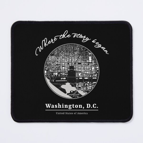 Item preview, Where The Story Began USA Washington DC Hometown City designed and sold by Ninety9Secrets.