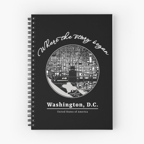 Item preview, Where The Story Began USA Washington DC Hometown City designed and sold by Ninety9Secrets.