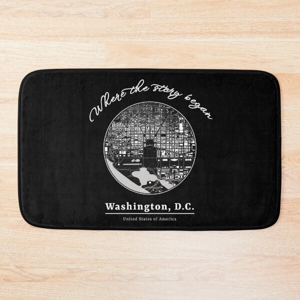 Item preview, Where The Story Began USA Washington DC Hometown City designed and sold by Ninety9Secrets.
