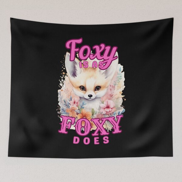 Item preview, Foxy Is As Foxy Does. fox foxes designed and sold by FoxVibes.