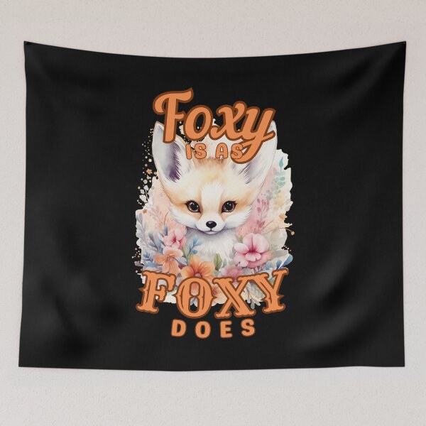 Item preview, Foxy Is As Foxy Does. fox watercolor designed and sold by FoxVibes.