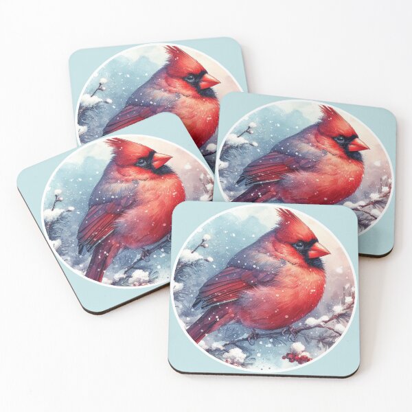 Item preview, Snowy Cardinal  designed and sold by CAutumnTrapp.