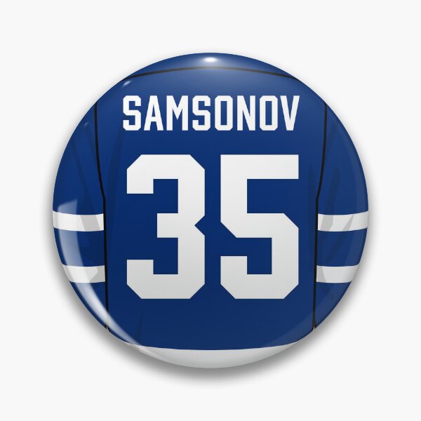 Item preview, Ilya Samsonov Toronto jersey designed and sold by Tarroi.