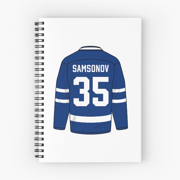 Item preview, Ilya Samsonov Toronto jersey designed and sold by Tarroi.