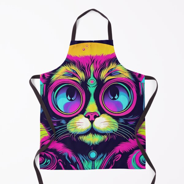 Item preview, Psychedelic Cat designed and sold by PC-artist.