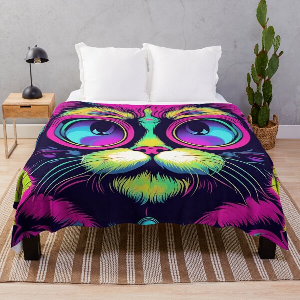 Item preview, Psychedelic Cat designed and sold by PC-artist.