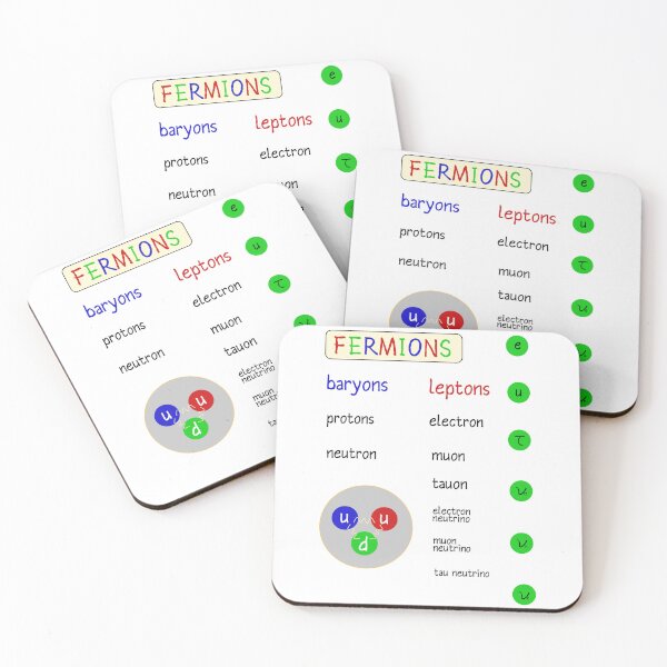 Item preview, Particle Physics Fermions designed and sold by Preety Padhiyar.