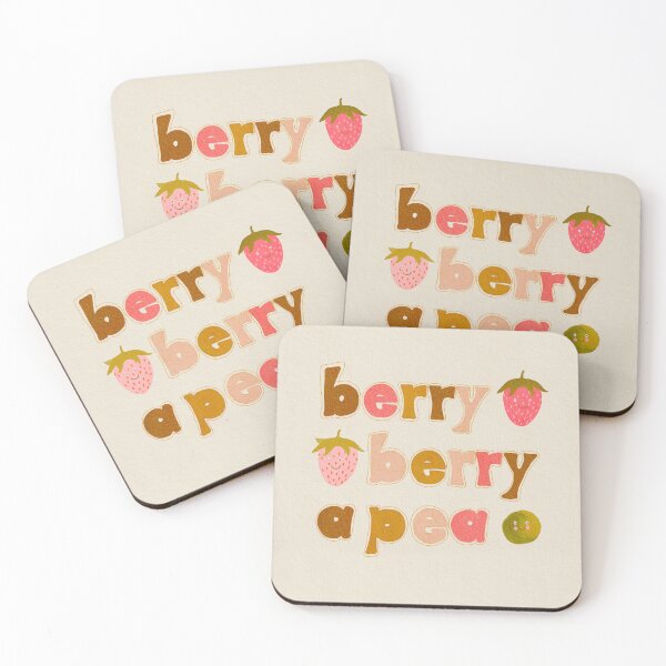 Item preview, Berry berry a pea designed and sold by SaryandSaff.