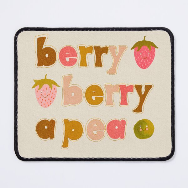 Item preview, Berry berry a pea designed and sold by SaryandSaff.
