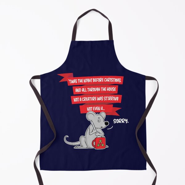 Item preview, Stirring Christmas Mouse Funny (on dark colors) designed and sold by messy-nessie.