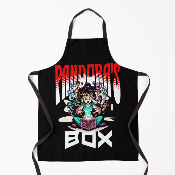 Item preview, Pandora's Box: Greek Mythology White Red Text designed and sold by MegaDirt.