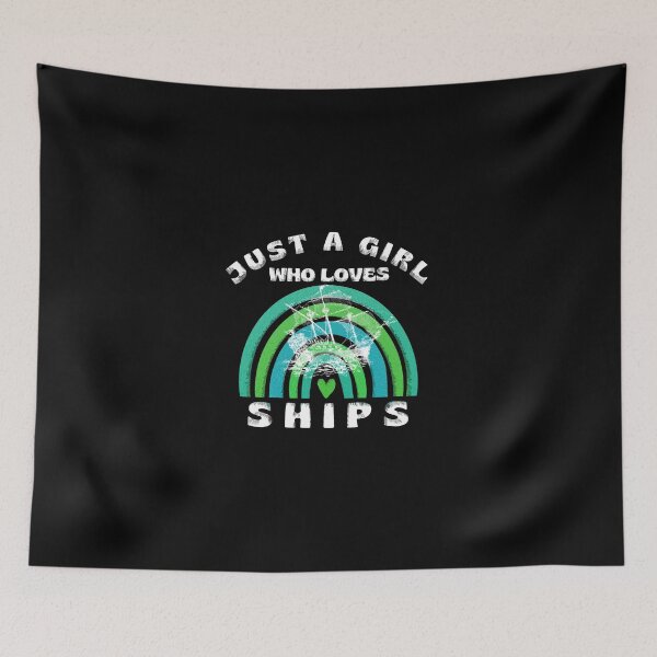 Item preview, Just a Girl Who Loves Ships #2 designed and sold by creativerooney.