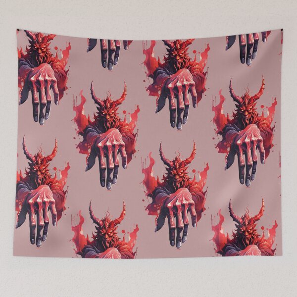Item preview, "Malevolent Majesty: Demon's Presence" designed and sold by ArtistKunal123.