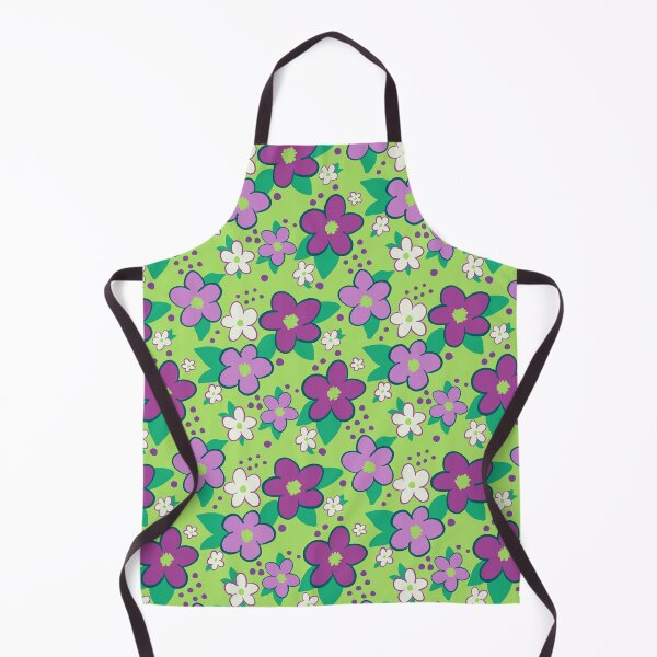Item preview, Fun flower pattern (green and pink) designed and sold by sarahdylan.
