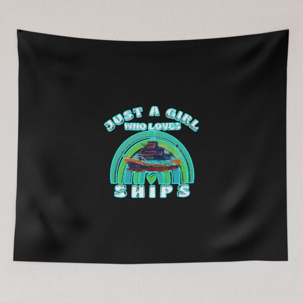 Item preview, Just a Girl Who Loves Ships #4 designed and sold by creativerooney.