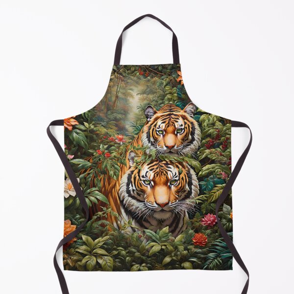 Item preview, A Tiger's Gaze: A Seamless Triptych of Jungle Majesty designed and sold by Best-Art-32.