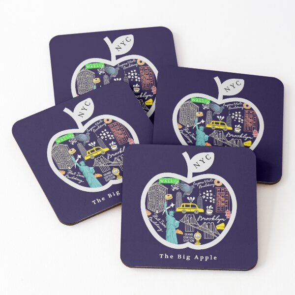 Item preview, The Big Apple NYC designed and sold by Ninety9Secrets.