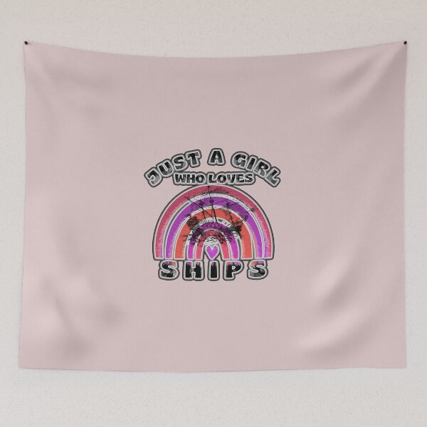 Item preview, Just a Girl Who Loves Ships #3 designed and sold by creativerooney.
