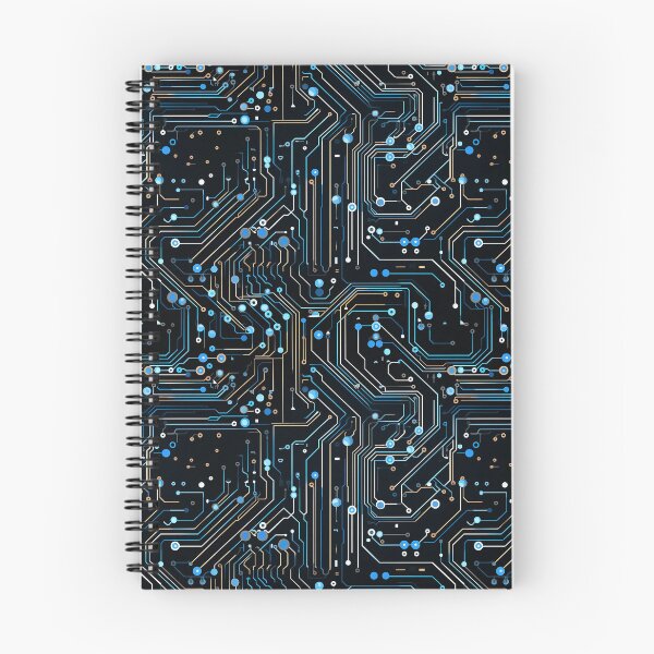 Item preview, Digital Mosaic Circuit Board Electric Pattern designed and sold by NikkofTime.