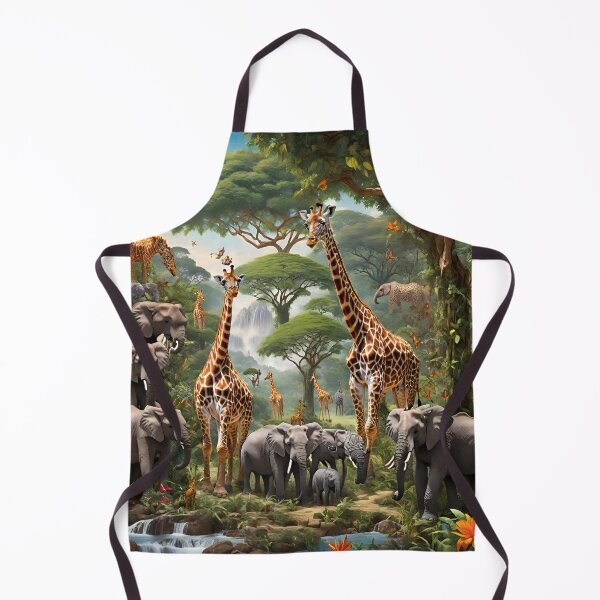 Item preview, Un sereno panorama de la vida silvestre: un tapiz de diversas criaturas en su hábitat natural designed and sold by Best-Art-32.