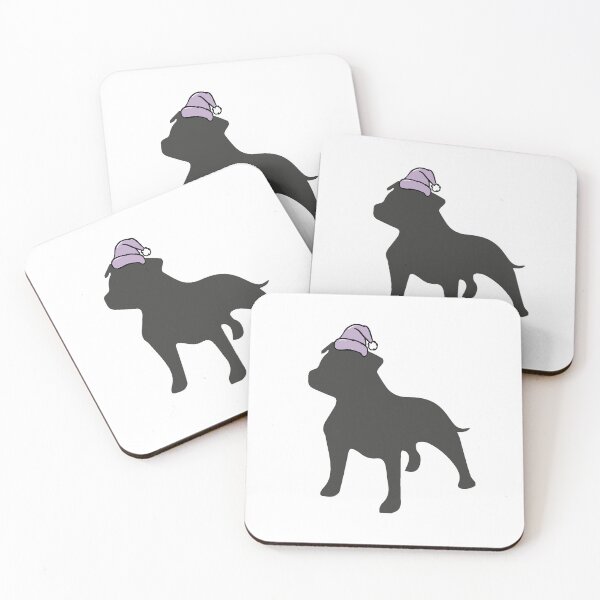 Item preview, Staffy Christmas designed and sold by Cmdesign-s.