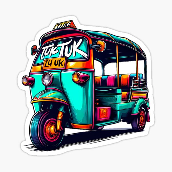 Item preview, Tuk-Tuk Thailand  designed and sold by ShounenGifts.