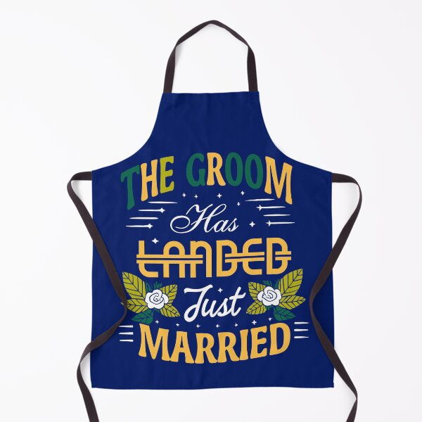 Item preview, The Groom Has Landed: Show Off Your New Status with These Just Married Shirts designed and sold by FEBRICAST.