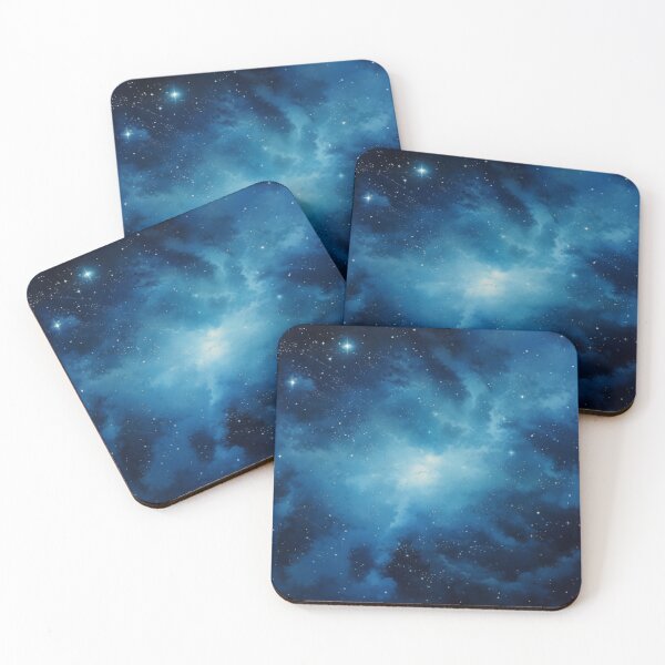 Item preview, Pretty Blue Galaxy designed and sold by SunMoonMilk.