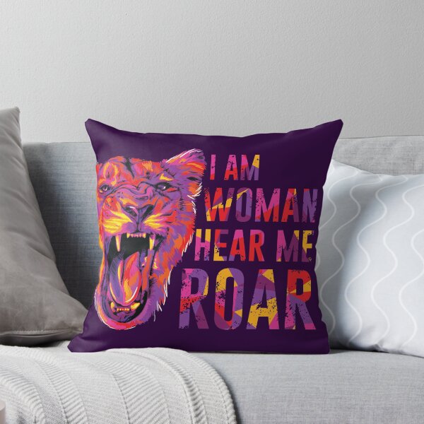 Item preview, I Am Woman Hear Me Roar designed and sold by polliadesign.