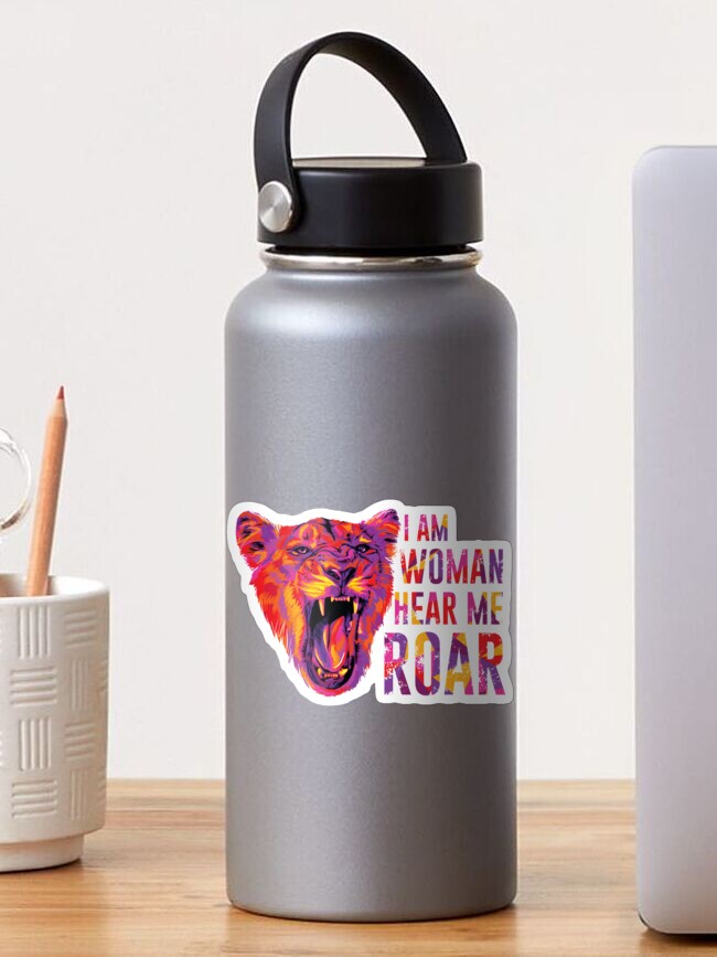 Hear Me Roar Glass Tumbler