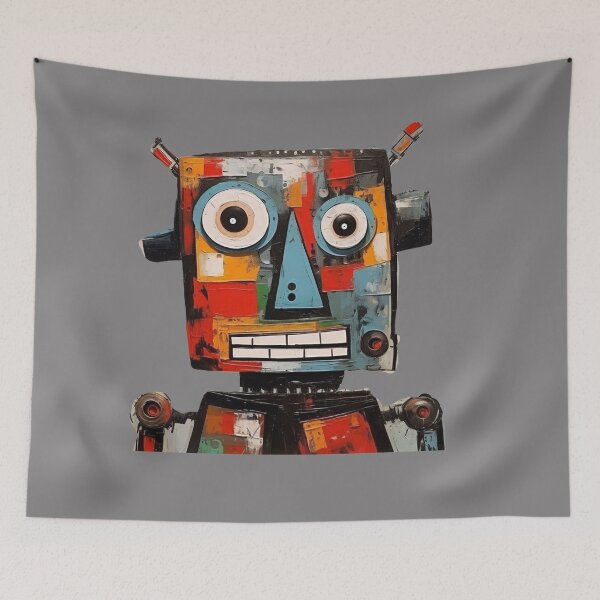 Item preview, Robot Abstract  designed and sold by Myra365Art.