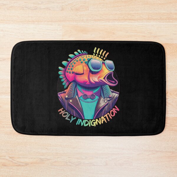 Item preview, Spotted pink and orange fish in sunglasses designed and sold by HarridanCreates.