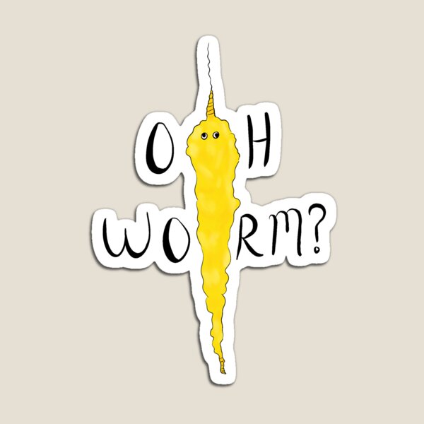 Item preview, Oh Worm Yellow designed and sold by lavender-lapin.