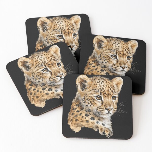 Item preview, Cute Baby Leopard Cub designed and sold by LionessLove.