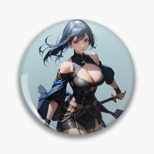 Item preview, Waifu Warrior: Anime-inspired Design with Swords for Ultimate Fans designed and sold by Anime-Community.