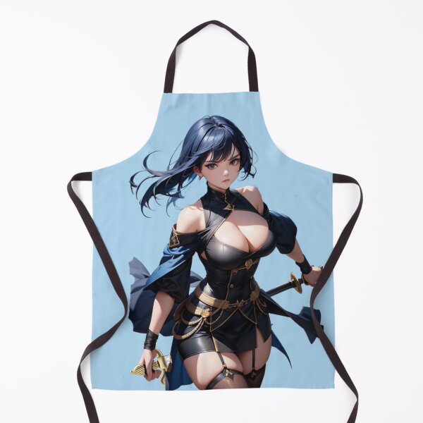 Item preview, Waifu Warrior: Anime-inspired Design with Swords for Ultimate Fans designed and sold by Anime-Community.