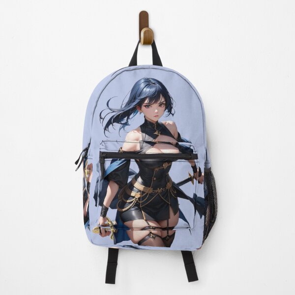 Item preview, Waifu Warrior: Anime-inspired Design with Swords for Ultimate Fans designed and sold by Anime-Community.