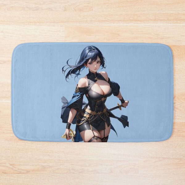 Item preview, Waifu Warrior: Anime-inspired Design with Swords for Ultimate Fans designed and sold by Anime-Community.