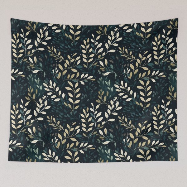 Item preview, Midnight Greenery  designed and sold by Kawaii85.