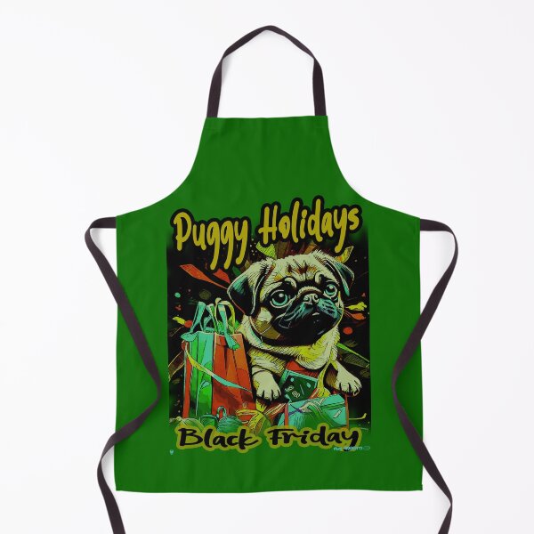 Item preview, Pug HAPPY HOLIDAYS 51 BLACK FRIDAY PUGGY HOLIDAYS designed and sold by RedBluffTraders.