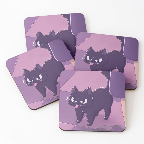 Item preview, Jiji Cat Tongue Meme designed and sold by LenasScribbles.